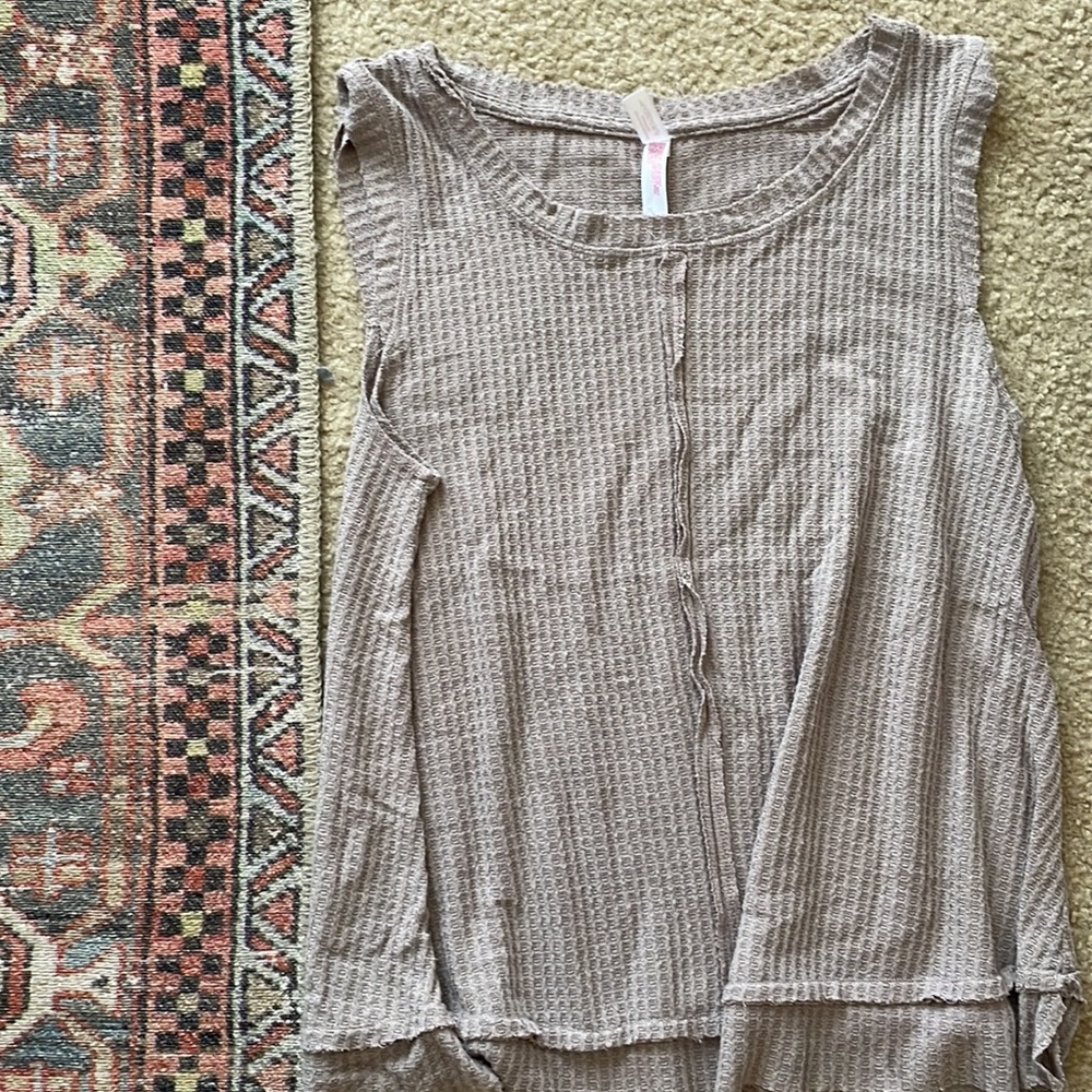 Waffle Sleep Tank Top